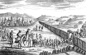 Robinson Crusoe with the Muscovite Caravan, c1719 Robinson Crusoe with the Muscovite Caravan, c1719