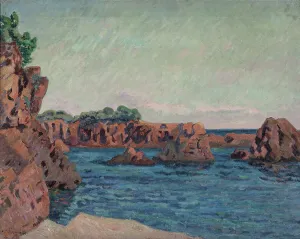 Volcanic Prints: Rochers à Agay, 1895. Creator: Armand Guillaumin