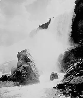 Water Vapour Prints: Rock of Ages, [American Falls, Niagara]