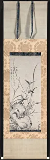 Muromachi Period Prints: Rock, Bamboo, and Orchids, late 1300s-early 1400s