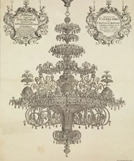 Rock Crystal Chandelier from the so-called White Pellers House [weiBe Pellers... ca. 1700-1720. Creator: Johann Georg Puschner