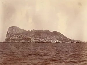 Jurassic Prints: Rock of Gibraltar, 1880s-90s. Creator: Unknown