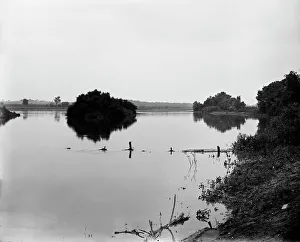 Rock River near Nelson, Ill. c1898. Creator: Unknown