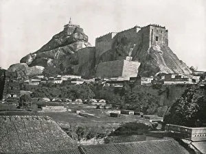 Tamil Nadu Prints: The Rock seen from the north, Trichinopoly, India, 1895. Creator: Unknown