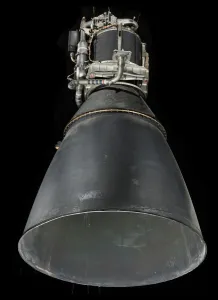 Rocket Prints: Rocket Engine, Liquid Fuel, Apollo Lunar Module Descent Engine, 1966