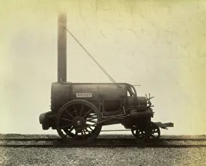 The Rocket, locomotive designed by George Stephenson in 1829, c1905