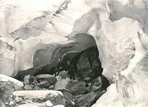 British Columbia Gallery: The Rockies: ice cave in the Great Glacier, Mount Sir Donald, Canada, 1895. Creator