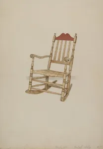 Henry Murphy Prints: Rocking Chair, 1937. Creator: Henry Murphy