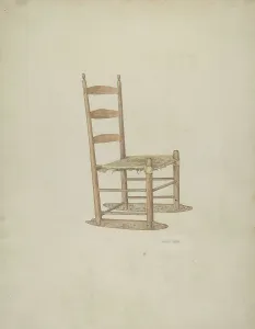 Rocking Chair, 1941. Creator: John Lang