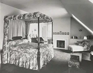 The Rocks, home of Mr. & Mrs. Pierre Gaillard - Bedrooml, between 1926 and 1950. Creator: Frances Benjamin Johnston. The Rocks, home of Mr. & Mrs. Pierre Gaillard - Bedrooml, between 1926 and 1950. Creator: Frances Benjamin Johnston