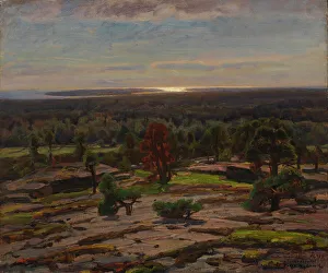 Victor Axel Werterholm Prints: The Rocks of Knutsboda, 1909. Creator: Victor Westerholm