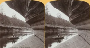 Bennett Henry Hamilton Gallery: Along the Rocks Opposite Berrys Landing, 1903. Creator: Henry Hamilton Bennett