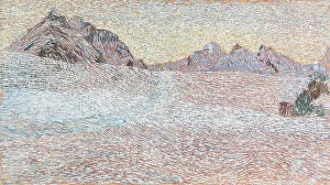 Albula Range Collection: Rocky landscape, 1898-1899
