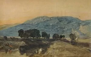 The Studio Gallery: Rocky Landscape, Sunset, 1923. Artist: John Sell Cotman