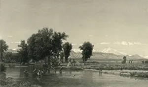 Rockies Prints: The Rocky Mountains, 1874. Creator: Robert Hinshelwood