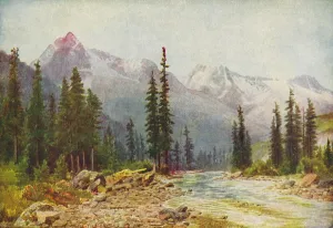 Mower Prints: The Rocky Mountains, 1916. Artist: Martin Mower