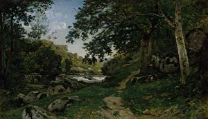 Rocky Prints: The Rocky Path in the Morvan (Chemin des roches dans le Morvan)