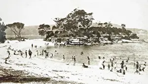 Outcrop Prints: Rocky Point, Balmoral, c1920. Creator: Unknown