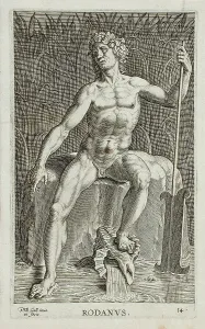 Rudder Prints: Rodanus, 1586. Creator: Philip Galle