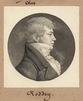 Roddey, 1810. Creator: Charles Balthazar Julien Fevret de Saint-Memin