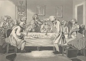 Smollett Prints: Rodericks Examination at Surgeons Hall, May 12, 1800. May 12, 1800