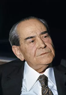 Images Dated 13th January 2015: Rodolfo Llopis (1895-1983), Spanish politician, photo 1980