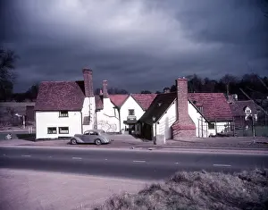 Stormy Prints: Roebuck Inn, Broadwater, Hertfordshire, c1955. Creator: Arthur Charles Kirby Ware