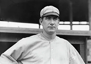 Baseball Cap Prints: Roger Bresnahan, St. Louis, NL (baseball), c1911. Creator: Bain News Service