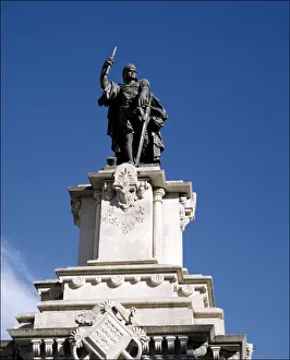Escultura Prints: Roger de Lluria (1250-1305), Catalan Admiral from Italian origin