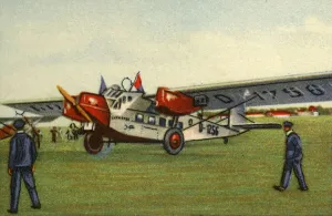 Euge Prints: Rohrbach Roland plane, 1920s, (1932). Creator: Unknown