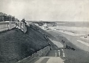 Balustrade Collection: Roker - The Beach, from the Terrace, 1895