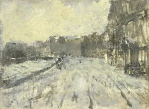 Breitner George Hendrik Prints: The Rokin, Amsterdam, c.1880-c.1923. Creator: George Hendrik Breitner