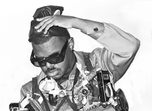 Roland Prints: Roland Kirk, Ronnie Scotts, Soho, London, 1976. Artist: Brian O Connor