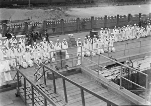 Roll Call - Naval Militia, 1913. Creator: Bain News Service