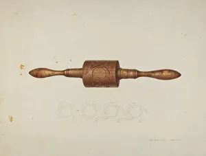 Rolling Pin, c. 1940. Creator: Edward L Loper