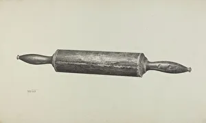 Tuccio Amelia Prints: Rolling Pin, c. 1941. Creator: Amelia Tuccio