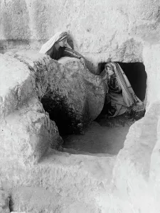 Burial Site Prints: Rolling Stone, Tomb of Kings, Jerusalem