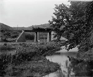 Minnesota United States Of America Prints: Rolling Stone Valley R.R. crossing, between 1880 and 1899. Creator: Unknown