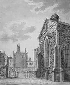 Chancery Lane Gallery: Rolls Chapel, Chancery Lane, City of London, 1800
