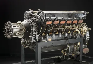 Rolls Royce Limited Prints: Rolls-Royce Buzzard V-2240-56 (Model H. XIV) V-12 Engine, ca. 1928. Creator: Rolls-Royce