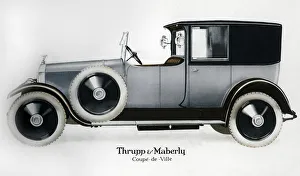 White Walled Tyre Prints: Rolls-Royce Coupe de Ville, c1910-1929(?)