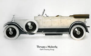 Rolls-Royce with open touring body, c1910-1929(?)