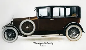 White Walled Tyre Prints: Rolls-Royce saloon, c1910-1929(?)