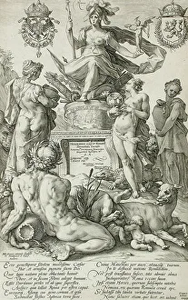 Henry Goltzius Prints: Roma, 1586. Creator: Hendrik Goltzius