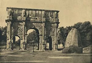 Roma - Arch of Constantine (AD 315), 1910
