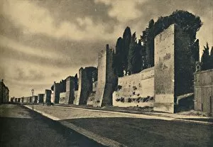 Aurelian Walls Collection: Roma - The Aurelian Wall, 1910