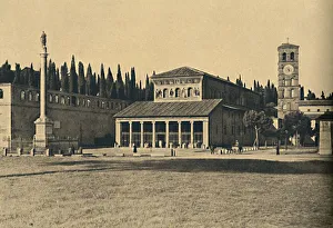 Saint Lawrence Outside The Walls Prints: Roma - Basilica di S. Lorenzo fuori le Mura, 1910