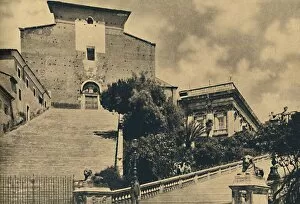 Campidoglio Collection: Roma - Church of S. Maria in Aracoeli, on the Capitoline Hill, 1910