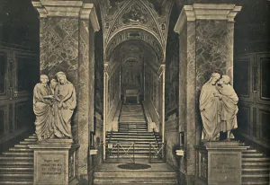 Roma - Holy steps with the 28 marble Steps from the House of Pilate, brought to Rome by St. Helena Roma - Holy steps with the 28 marble Steps from the House of Pilate, brought to Rome by St. Helena