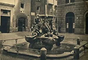Enrico Collection: Roma - Mattei Square. - Fountain of the Tortoises. (Landini and Della Porta 1585). 1910